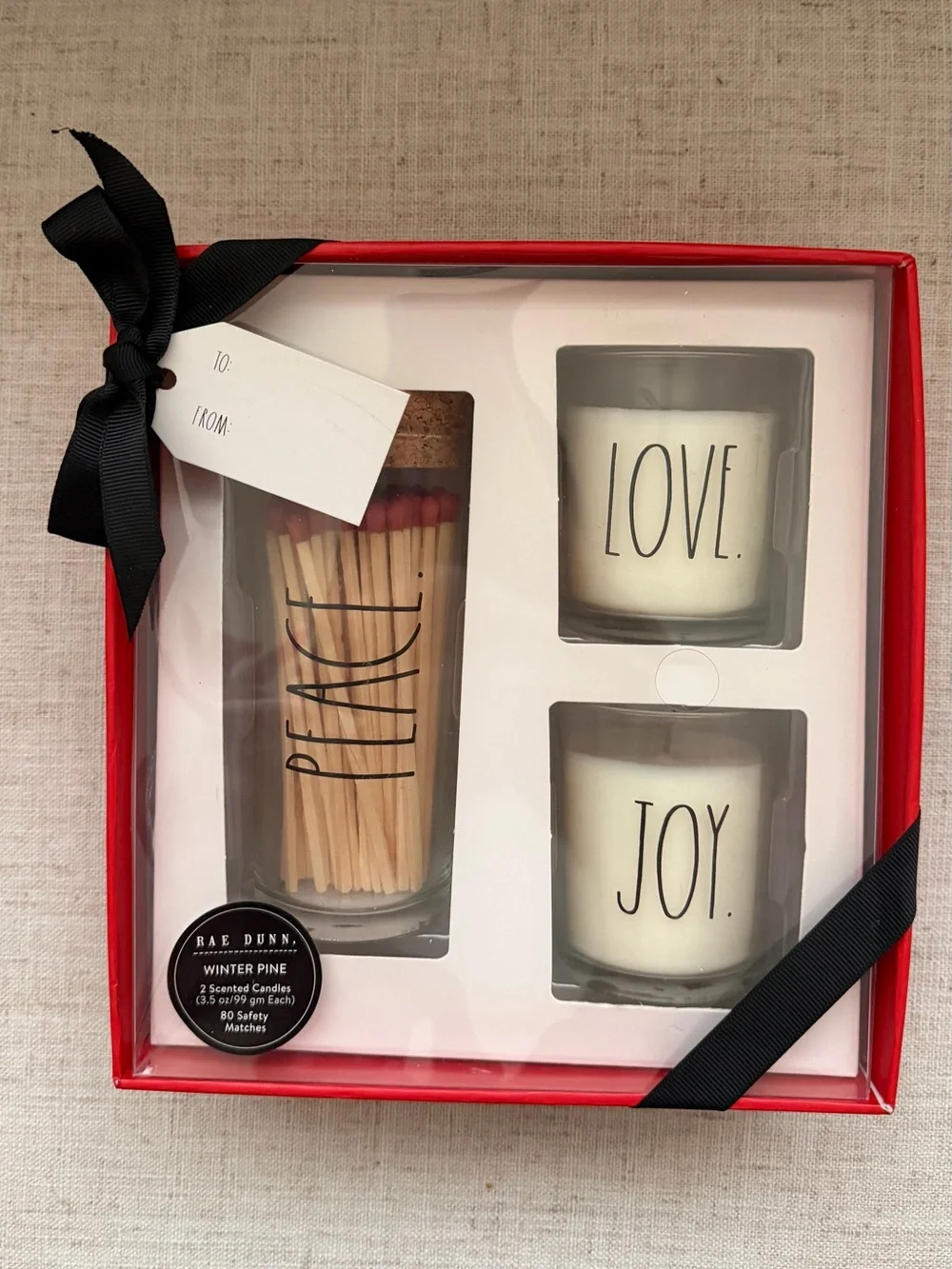 Rae Dunn Candle Gift Set